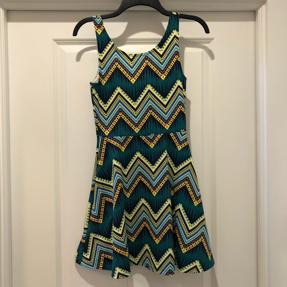 Green dress, worn once.